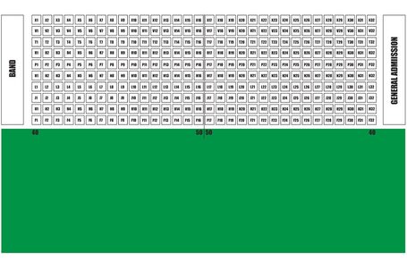 Stadium Seating Diagram